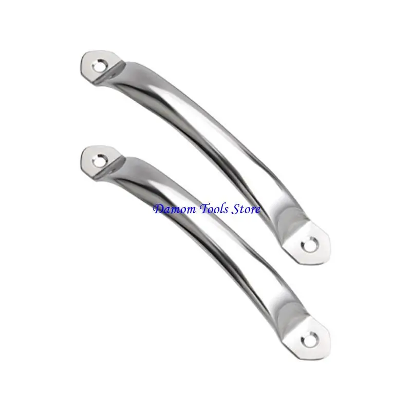 57BE Round Tube Stainless Steel Handle For Drawer Cabinets Door Cutting Board Rustproof Home Improvement Hardware
