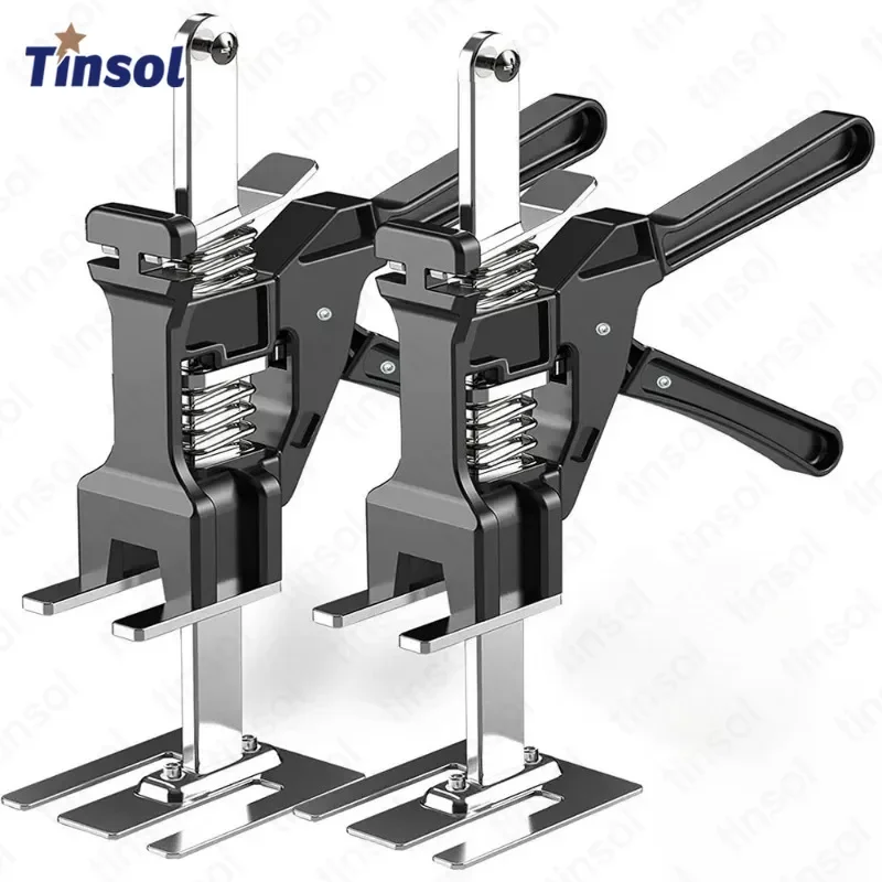 

TINSOL 2 шт. Профессиональный усиленный рычажный подъемник для экономии усилий, ручной инструмент для подъема дверных панелей, гипсокартона, мебельных досок, регулятор высоты плитки