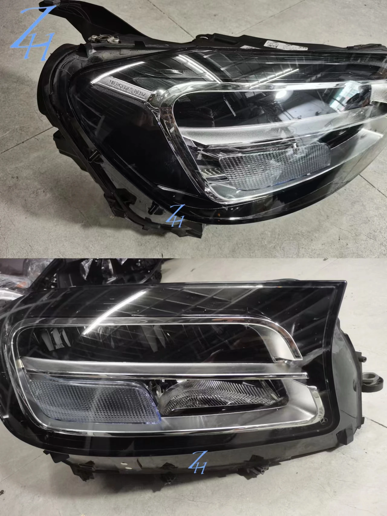 For2020-2023 Original manufacturer of Mercedes-Benz GLS w167 headlights GLS300 GLS400 GLS450 GLS500 headlights assembly