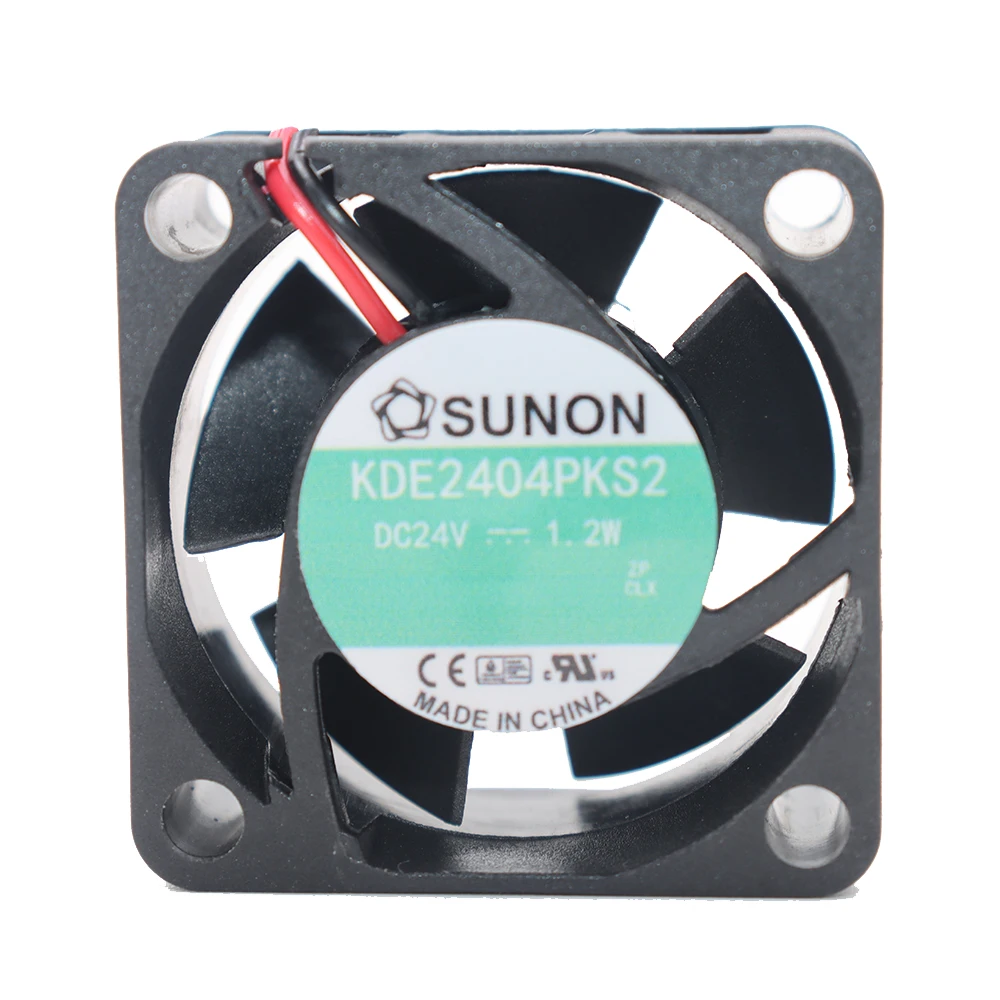

Вентилятор SUNON KDE2404PKS2 24В 1.2Вт 4СМ 4020 с 2-мя проводами и радиатором, высококачественный вентилятор для охлаждения компьютерной электроники