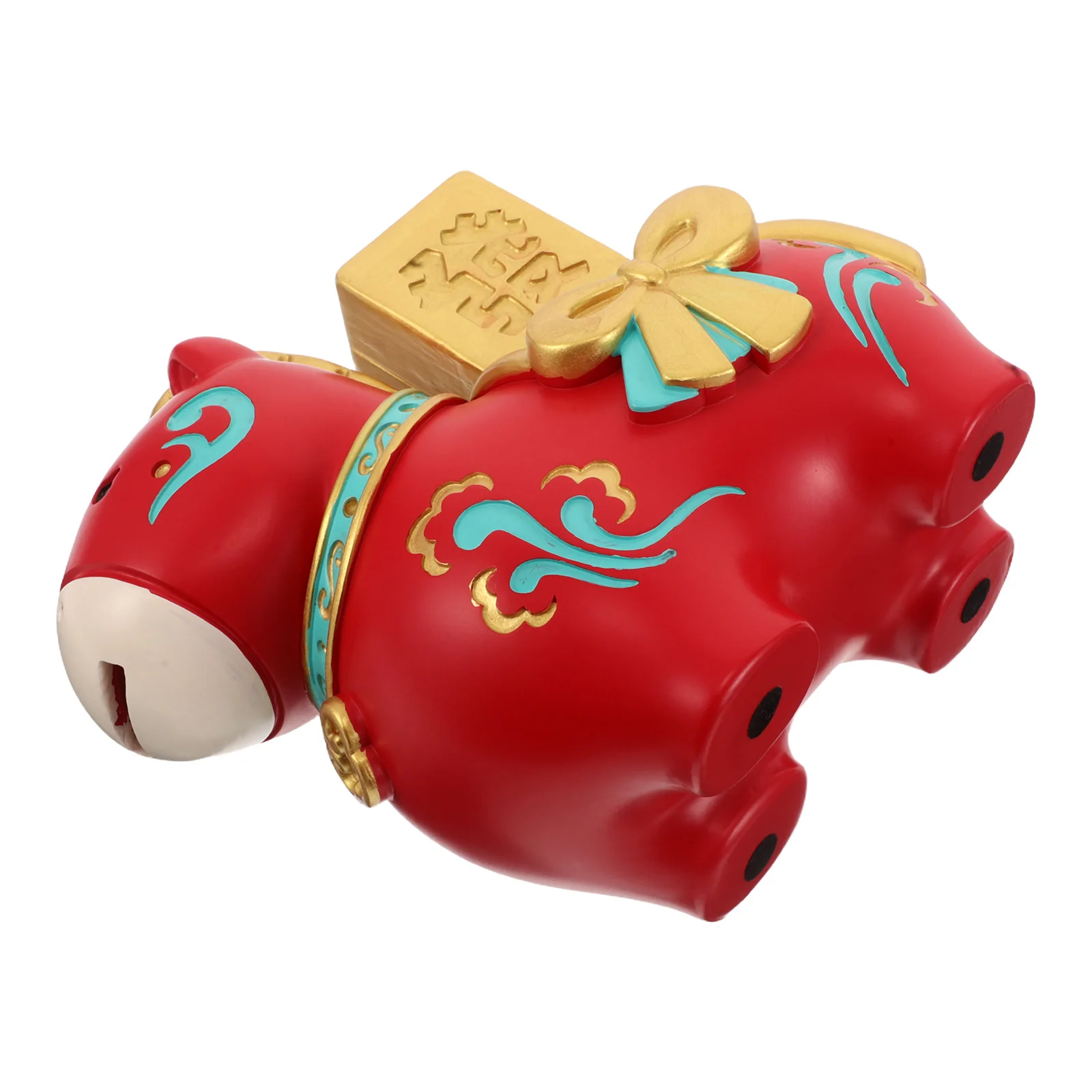 馬年貯金箱 2026年 樹脂製 干支貯金箱 中国新年ギフト コイン収納貯金瓶 風水 財運