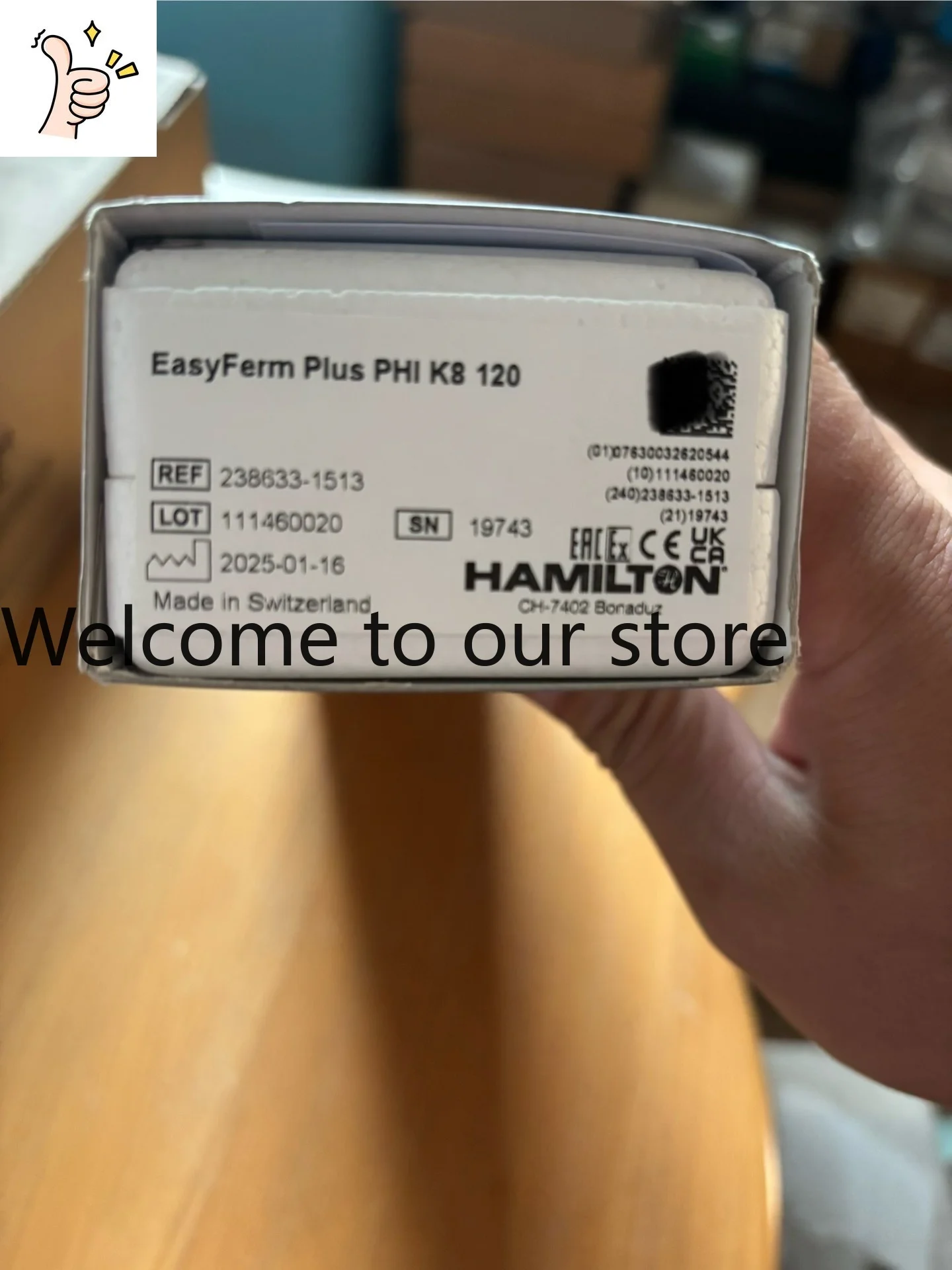 EasyFerm Plus PHI K8 120, Order Number: 2