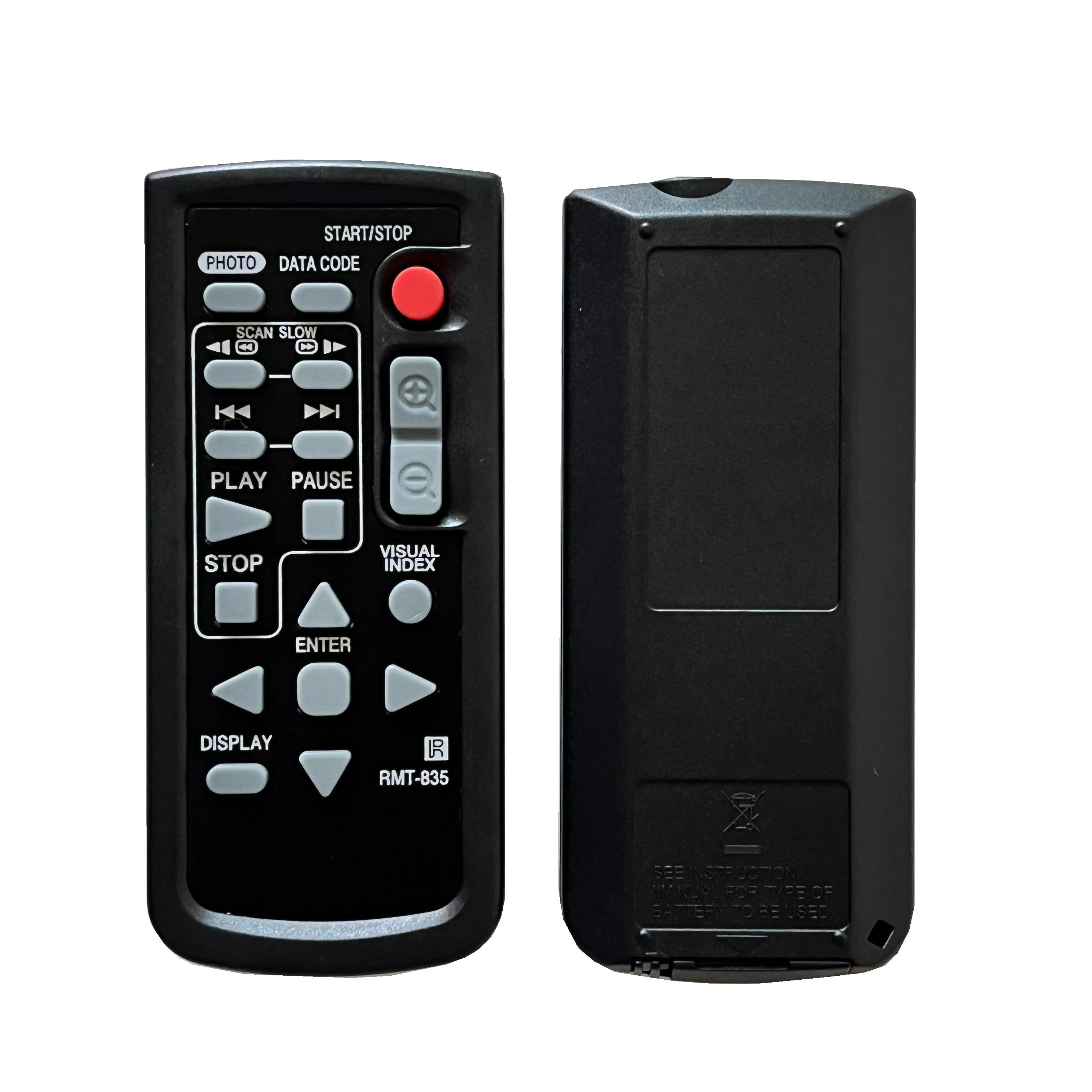 Replaced Remote fit For Sony HDR-CX520VE FDR-AX100 FDRAX100/B HDR-TD10 DCR-DVD810 Handycam Camcorder