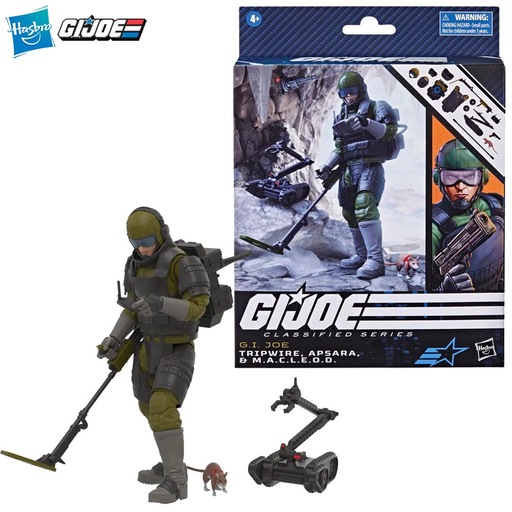 [عرض خاص] هاسبرو جي. سلسلة جو كلاسيفاد Tripwire، Apsara، وM.A.C.L.E.O.D. هدايا لعبة مجسمة فاخرة مقاس 6 بوصات