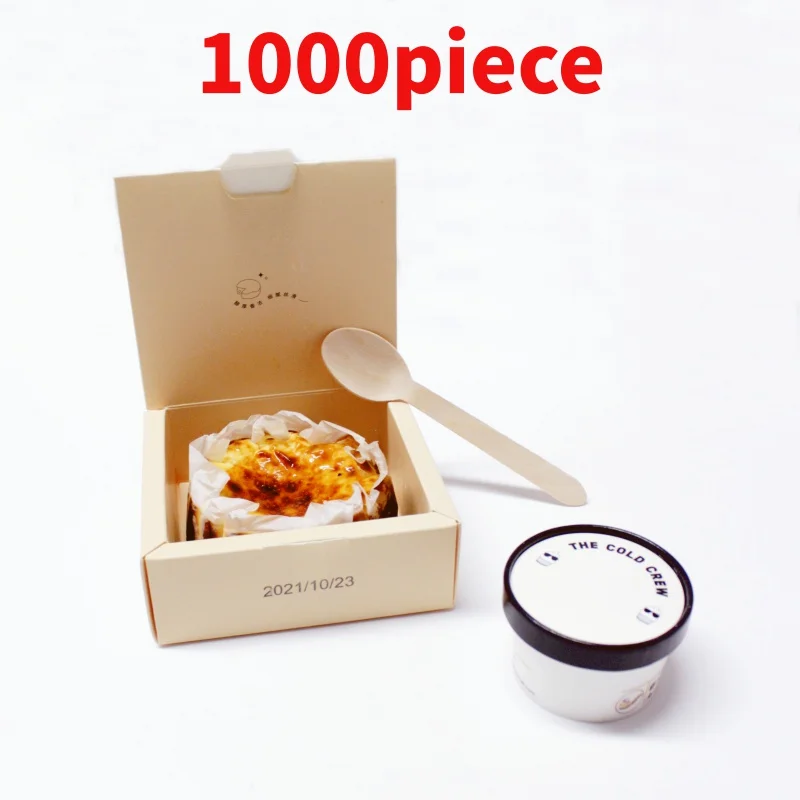 

10 00piece.Custom.Wholese Food Grade Square Packaging Bakery Cake Boxes Basque Cheese Cake