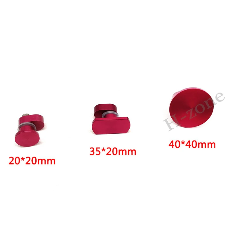 Outil de débosselage de voiture en alliage d\'aluminium, nivelage, universel, rond, accessoires, grêle, petite fosse, réutilisation