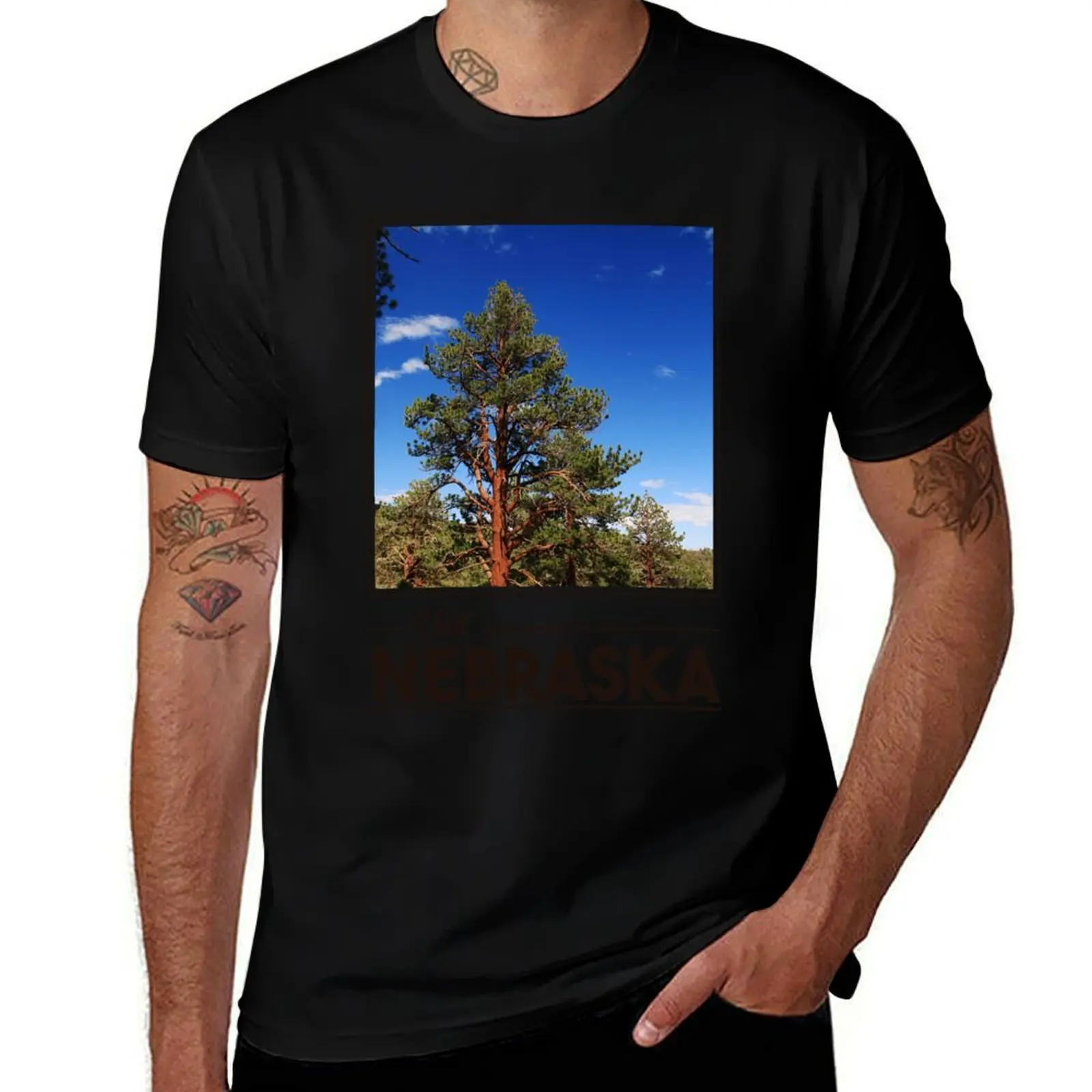 

Visit Nebraska T-Shirt boys animal print plus size tops aesthetic clothes compression shirt men