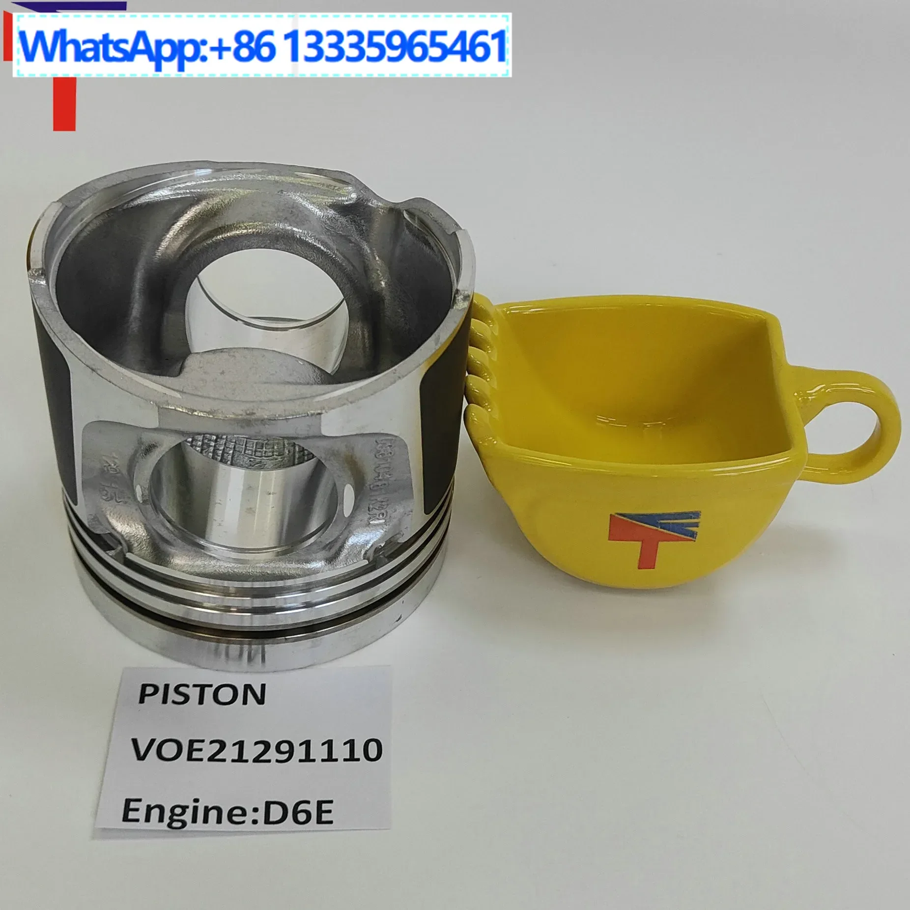 

Engine parts EC220D D6E piston VOE21291110
