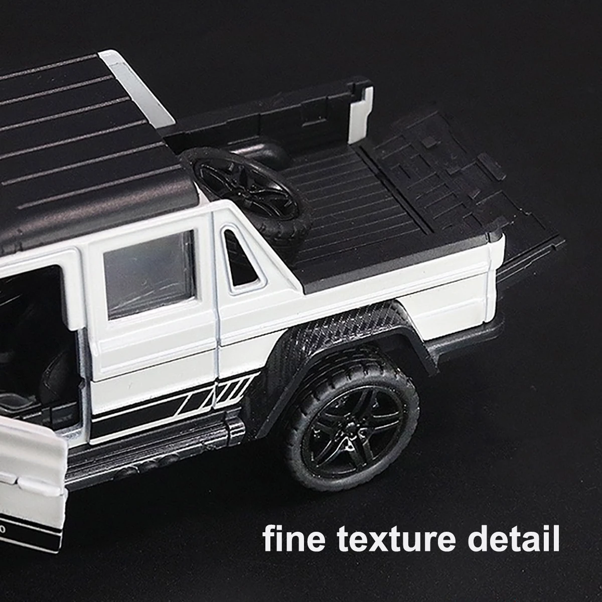 1-32 Scale Cast Realistic Alloy Toy Car Door Opens Pullback Driving Feature Collectible Model Vehicle Toy for Kids view 4