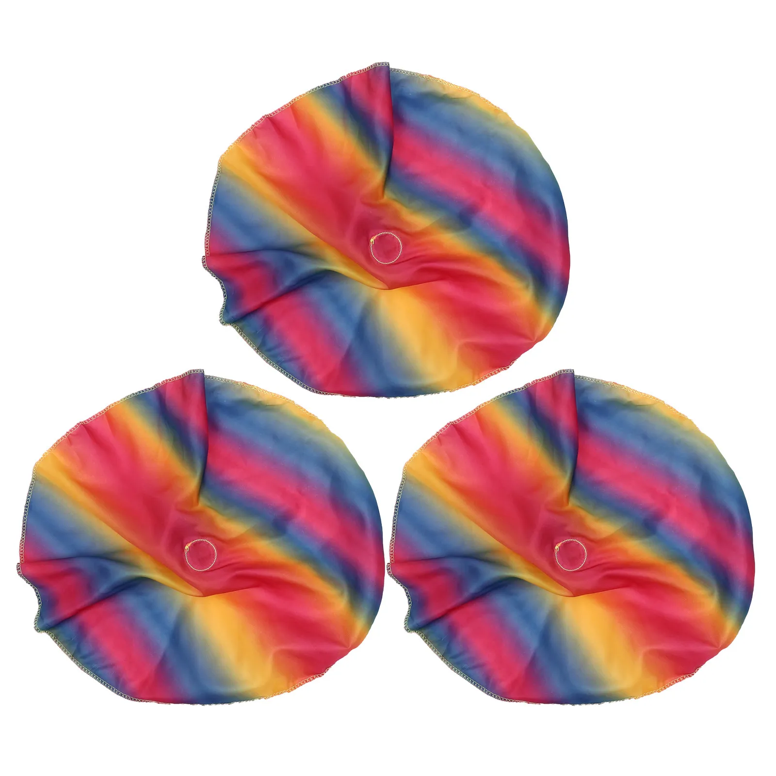 

Набор из 3 мини-парашютов для детей: разноцветные маленькие летающие парашюты для игр на улице и развлечений