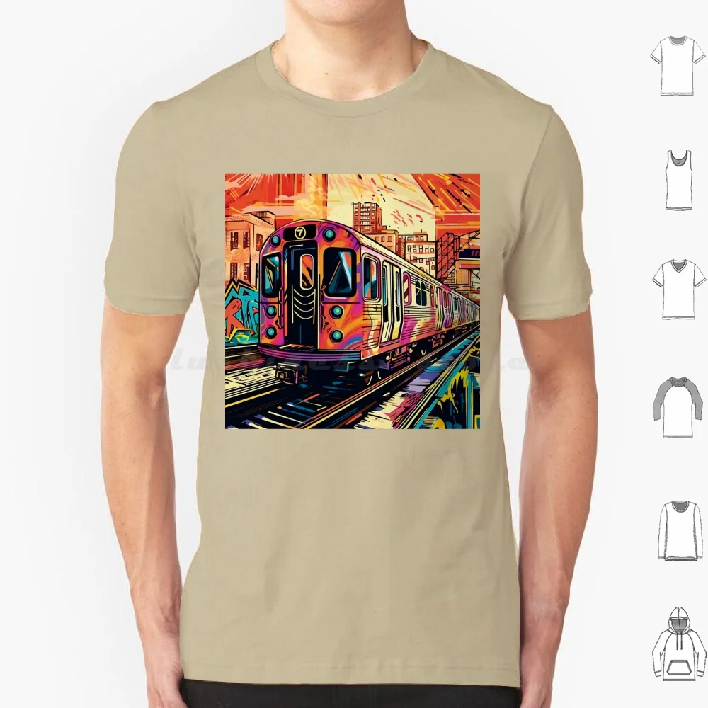 Nyc Train T Shirt B… - image