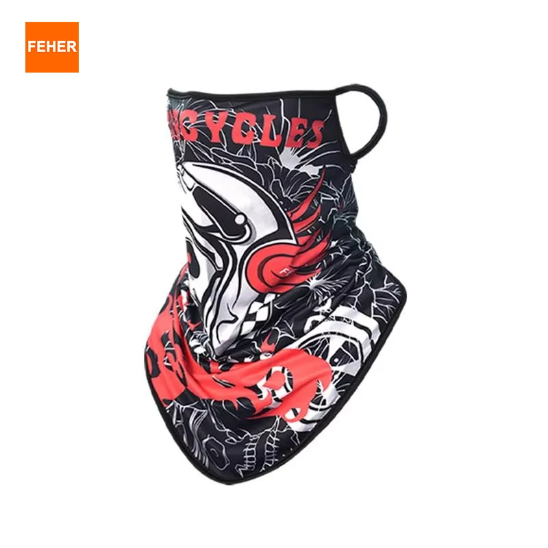 

FEHER Motorcycle Face Mask for Men and Women Sports Breathable Dustproof Windproof Helmet Balaclava Moto Riding Neck Accessories