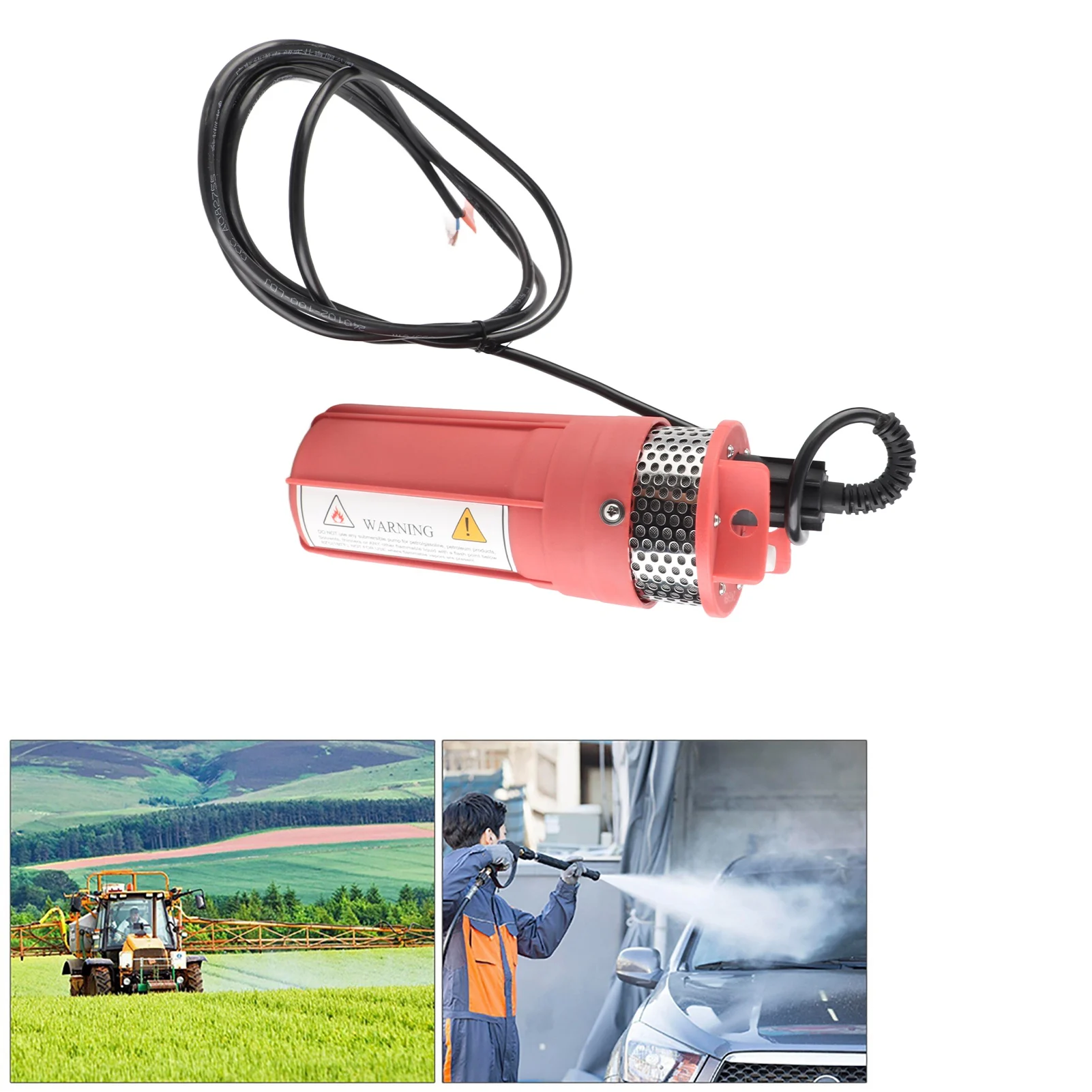 

Solar Powered Submersible Pump 1/2Inch 12V Submersible Deep Well Water DC Pump Alternative Energy Solar Powered