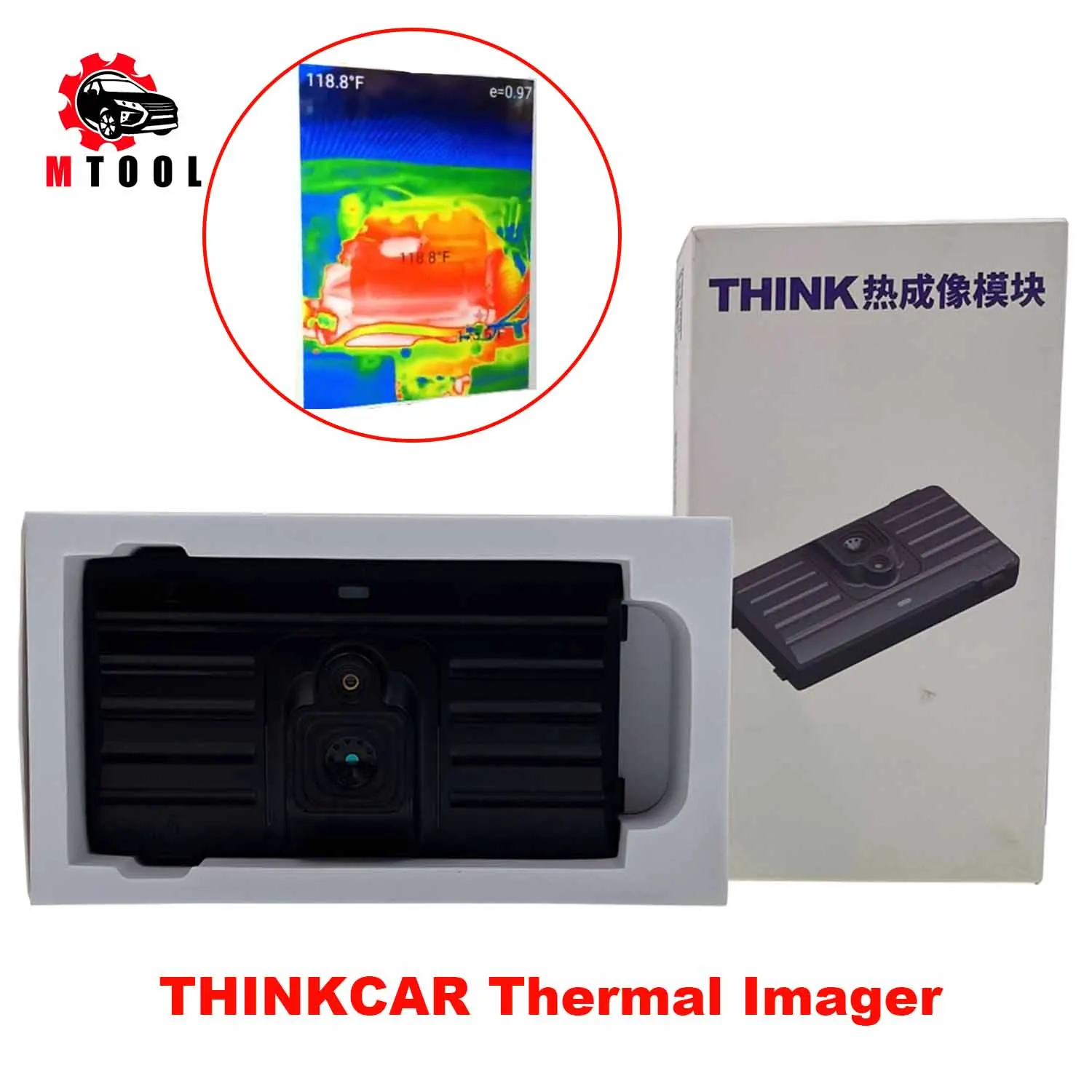 THINKCAR THINKTOOL Thermal Imager Camera Accessory for OBD2 Scanner Tool Attachment Automotive Diagnostic Equipment for Master