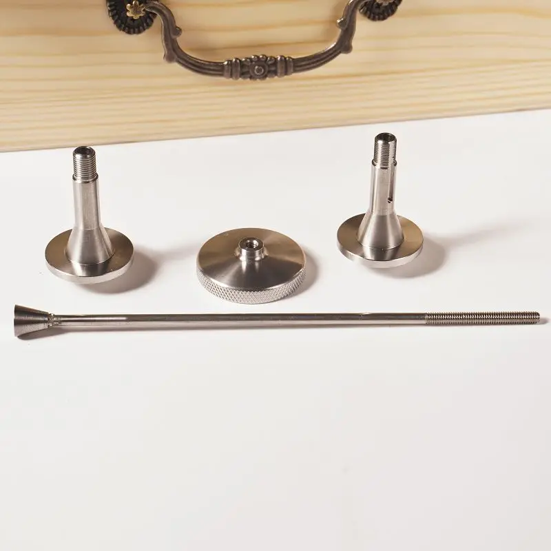 Watchmaker Tool B8 Lathe Internal Support Chuck Case and Watch Back Screw Thread Outer Ring Polishing Fixture Set of 30 Models