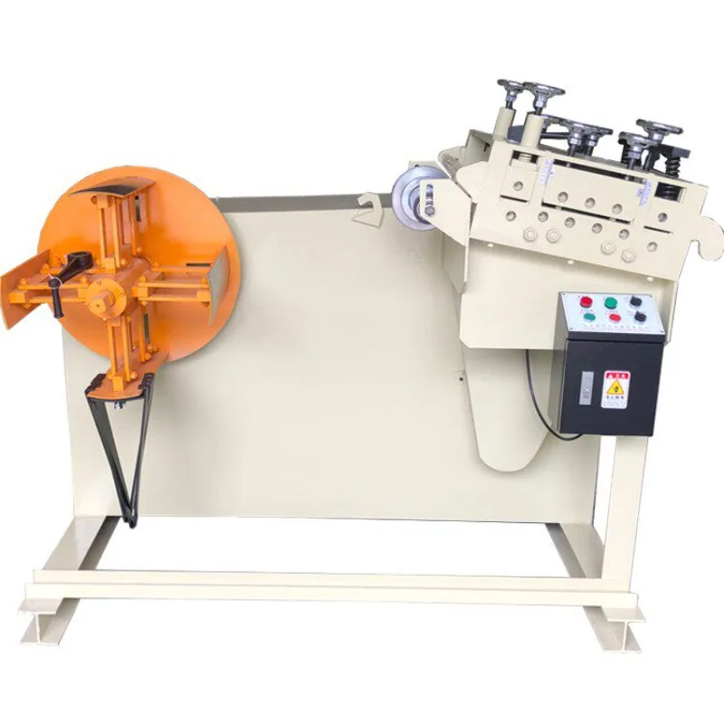 Machine Uncoiling Leveling Feeder Medium and Heavy Plate Automatic Stretching Correction Integrated Machine