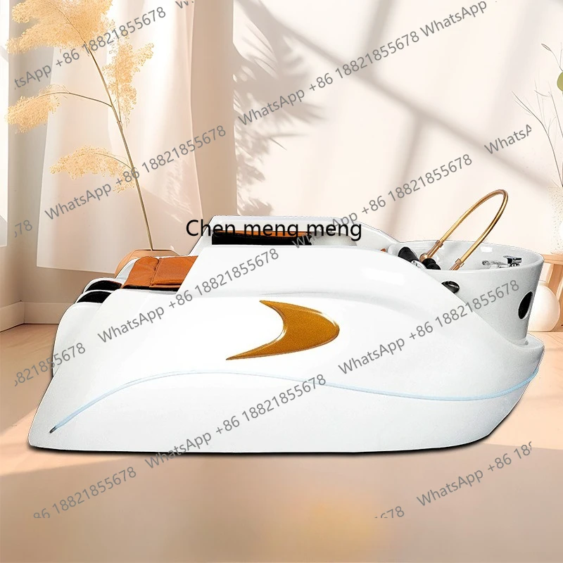 

Cross-border electric massage salon hair salon water circulation fumigation massage bed hair treatment shampoo bed