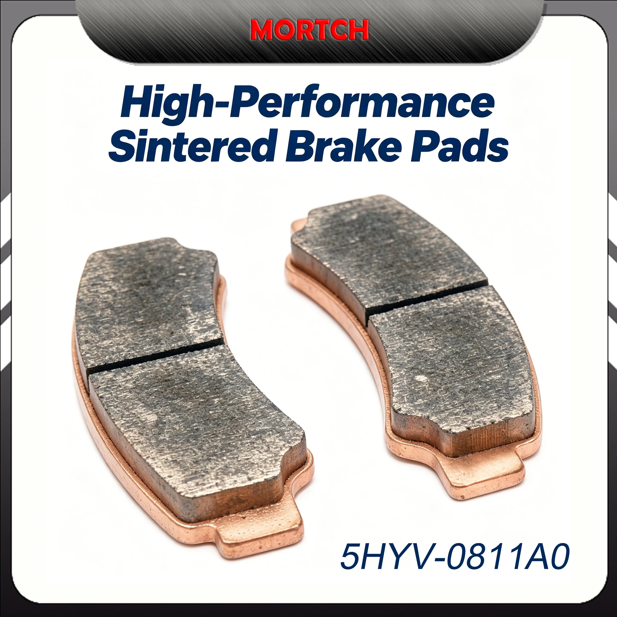 

OEM Front Brake Sintered Pad 5HYV-0811A0 For CF Moto ATV CF1000ATR CF1000AZ CF800ATR CF800AZ SSV CF1000STR CF1000SU CF1000SZ