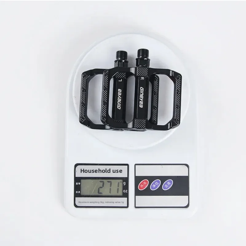 دواسة دراجة Gineyea M506، سبائك الألومنيوم، محامل DU مزدوجة، مضادة للصدأ، ركوب سلس، سهلة التركيب #5