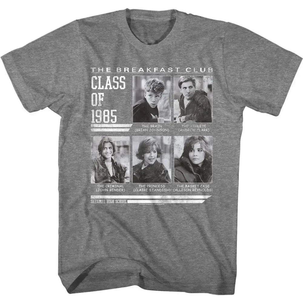 Breakfast Club Class 85 Yearbook Movie T Shirt