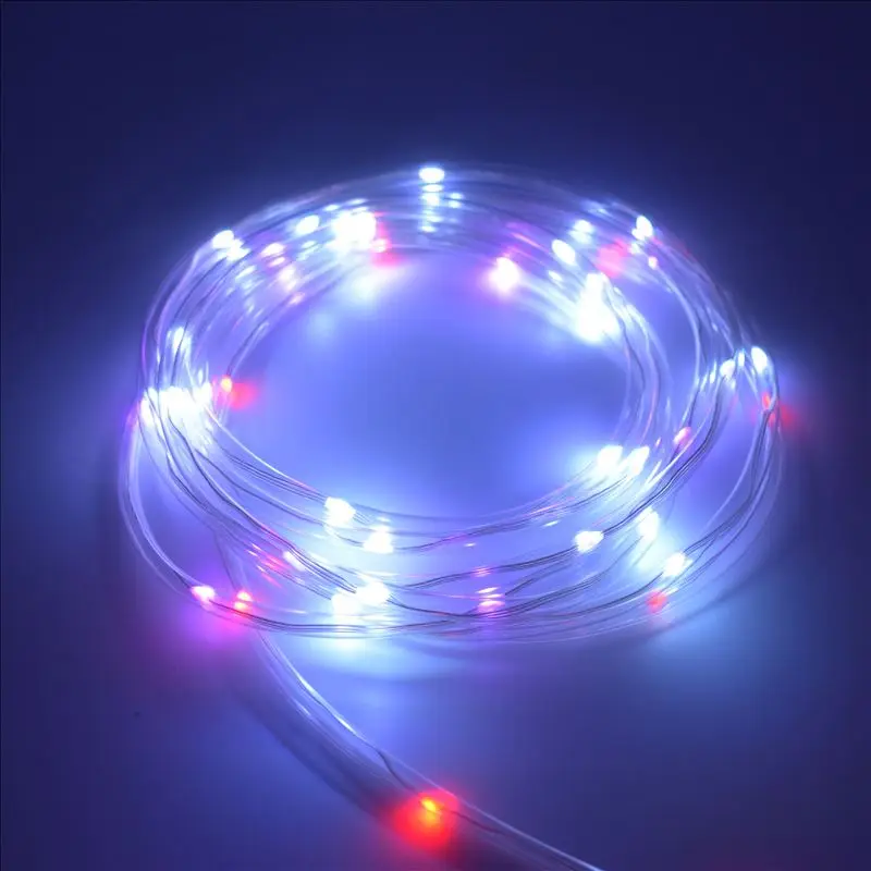 5mX APP Control WS2812B Digital Full Color LED Pixel String Light 3D LED Pixel Pebble Light With 8mm Plastics Tube