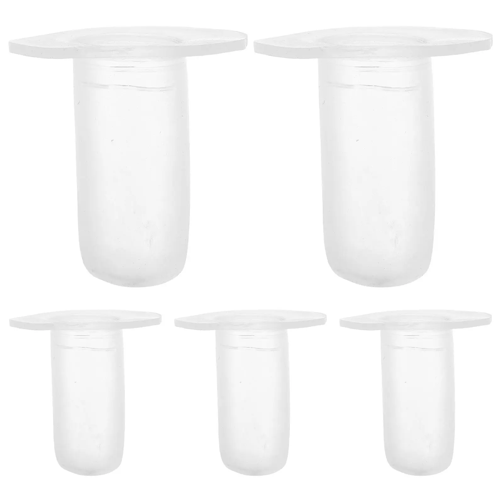 

5Pcs Goat Silicone Bottle Nipples Nursing Teats Soft Leakproof for Calf Feeding Young Animals Pet Feeding Equipment