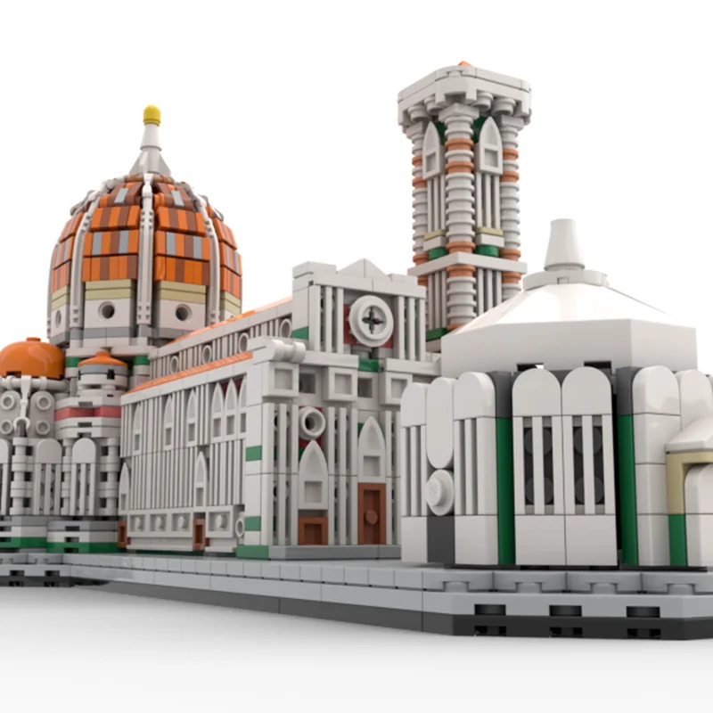 中世の城モデル Moc 組み立てブロック 教会文化モデル テクノロジー モジュール式ブロック ギフト 街並みおもちゃ DIY組み立て