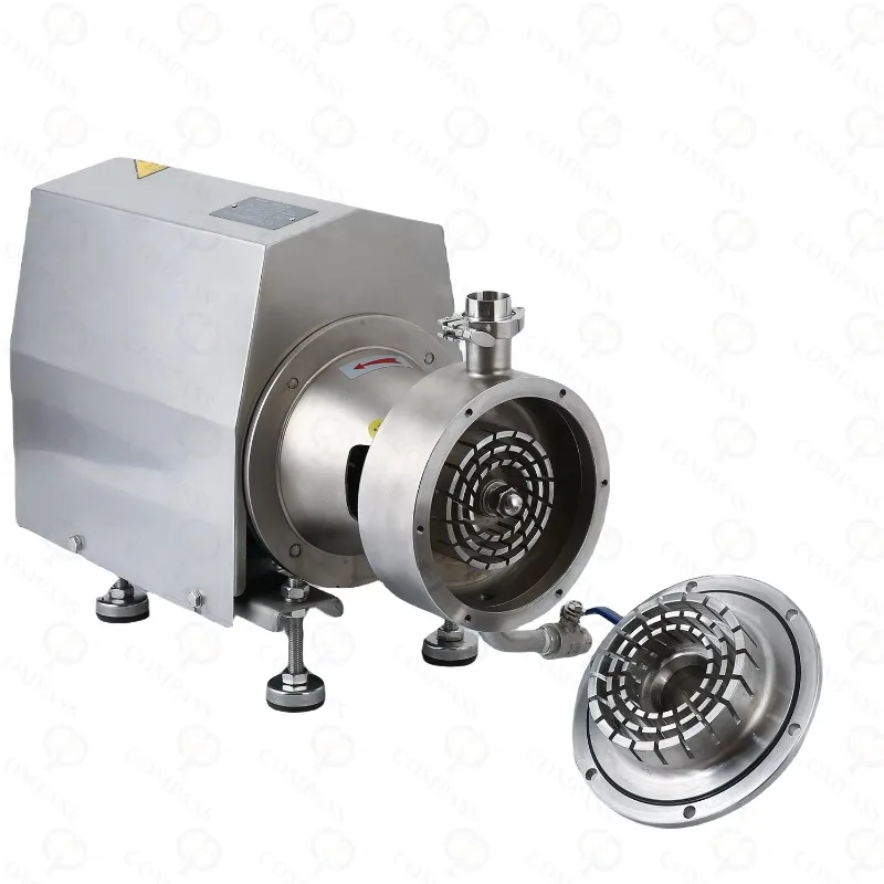 

Санитарная нержавеющая сталь SS304 Одноступенчатый трубопровод с высоким рассеиванием сдвига Эмульсионный насос 2,2 кВт