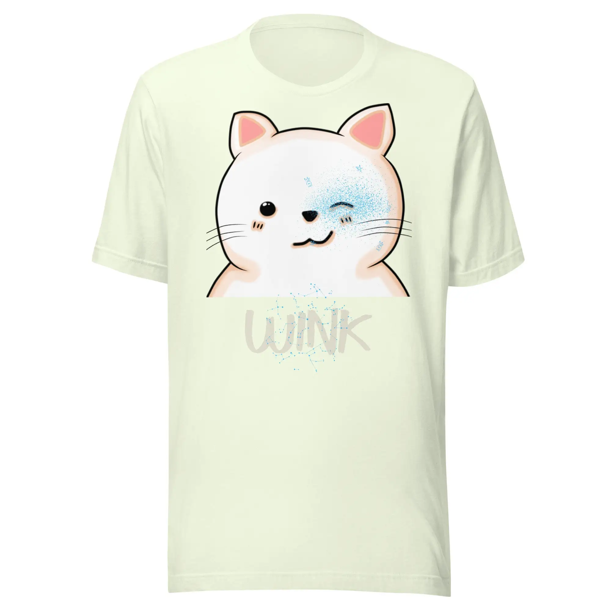 T shirt wink cat