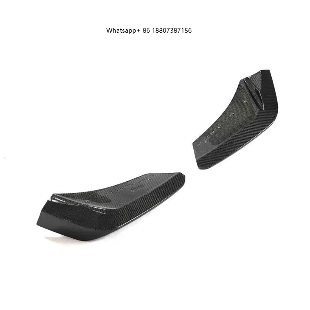 

Carbon Fiber Car Bumper Front Lip Wrap Angle Protection Against Collision forChevrolet Corvette C8