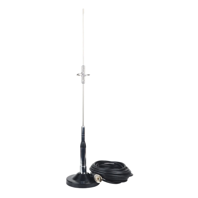 Car Antenna Aerial NL-770S Double Band UHF/VHF 144/430MHz 2.15/3.0dBi Antenna Radio Mobile SL16/UHF-J/M