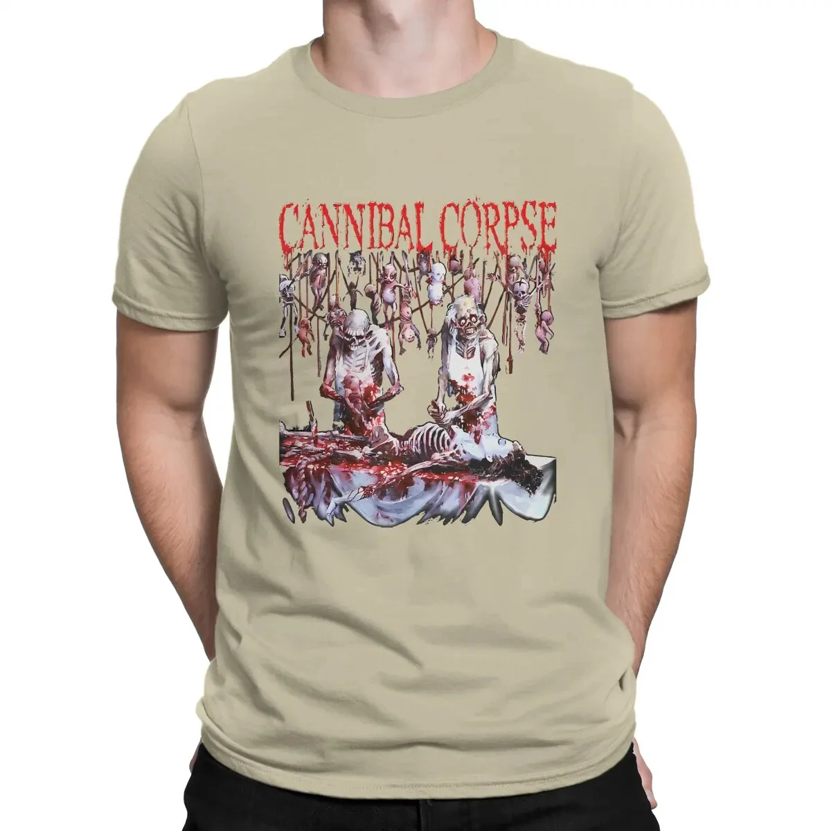 Official Merchandise - Butchered At Birth Special TShirt Cannibal Corpse Casual T Shirt Summer T-shirt for Men Women Shirts