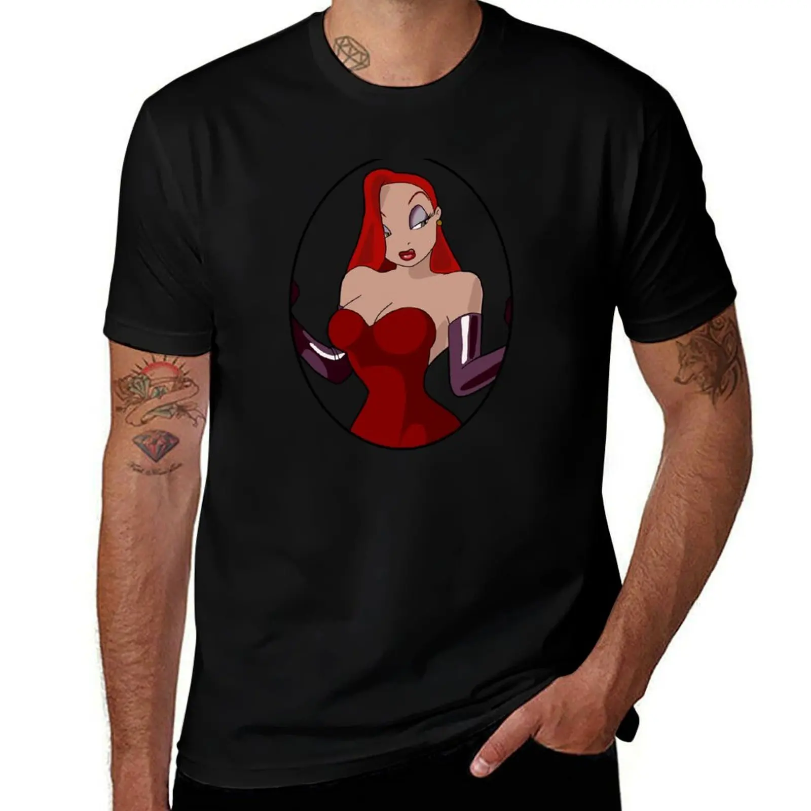 

Jessica Rabbit T-Shirt t shirts for man cotton t shirt men 100% cotton luxury brand T-Shirt