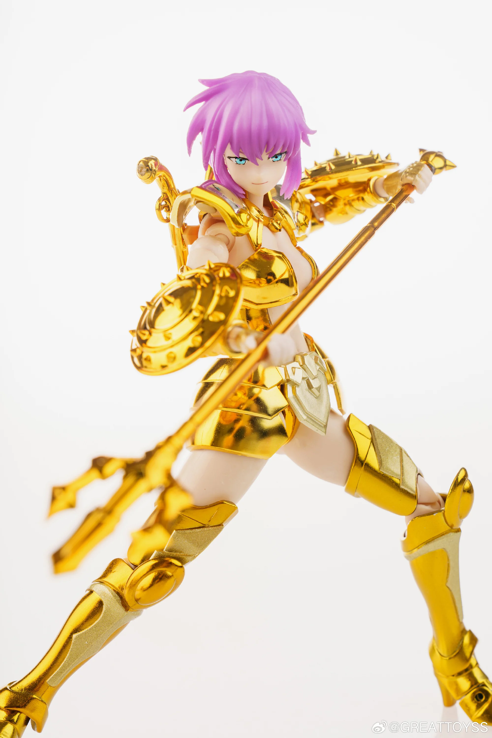 

Pre-sale Saint Seiya Myth Cloth EX Libra Crystal Holy Contract Female Zodiac Knight Action Figure Model Great Toys/GT