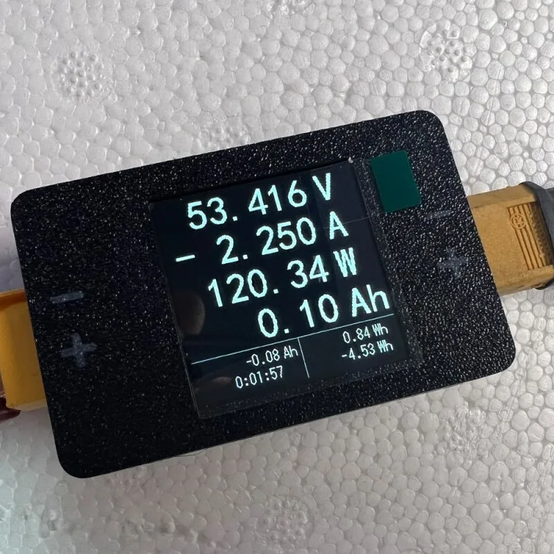 High Accuracy 8-150V 25A Bidirectional DC Power Meter Coulomb Counter Ammeter for Model Aircraft Battery Tester RC Drone