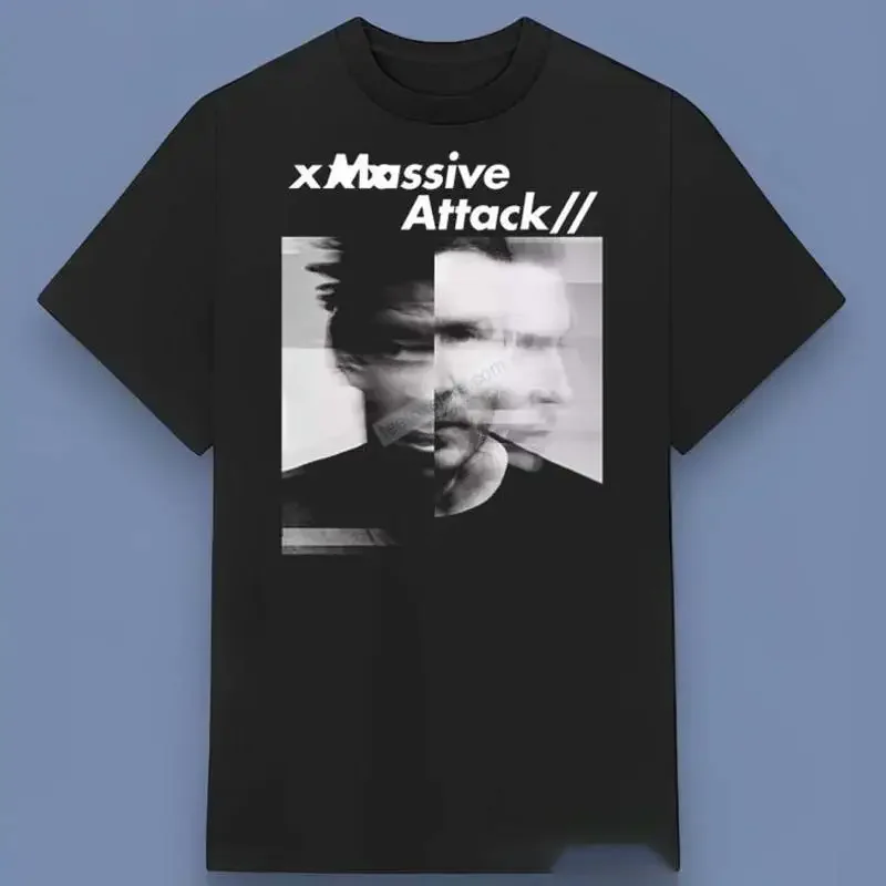 Exclusive Design Massive Attack Tour 2025 T shirt for Friend Size S 4XL