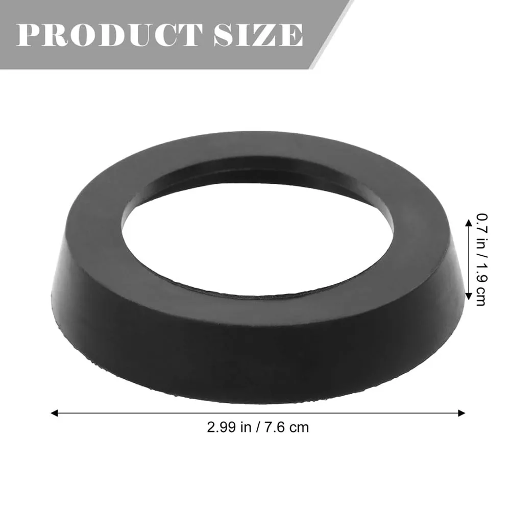 75mm Gasket Set Black Hand Water Pump Comprehensive Replacement Set Enhanced Sealing Performance For Hand Press Pump