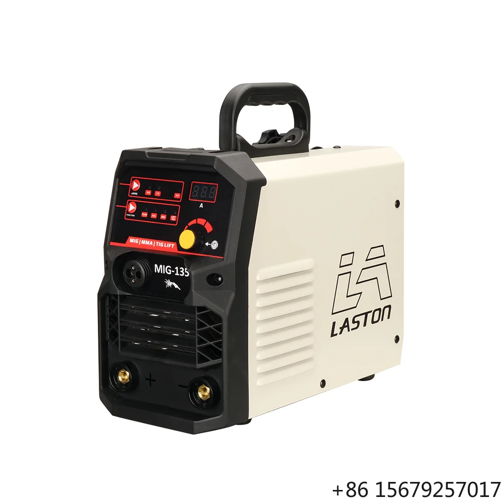 LASTON MIG-135 220V High Quality and Practical Portable MIG/MAG Welding Equipment Inverter Gasless Gas  Welding Machine