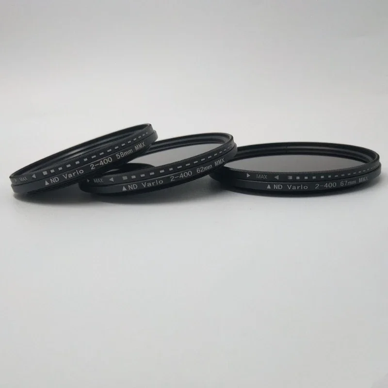 Fader Variable ND Filter Dimmer Adjustable ND2 to ND400 Neutral Density For Photography Camera Lens