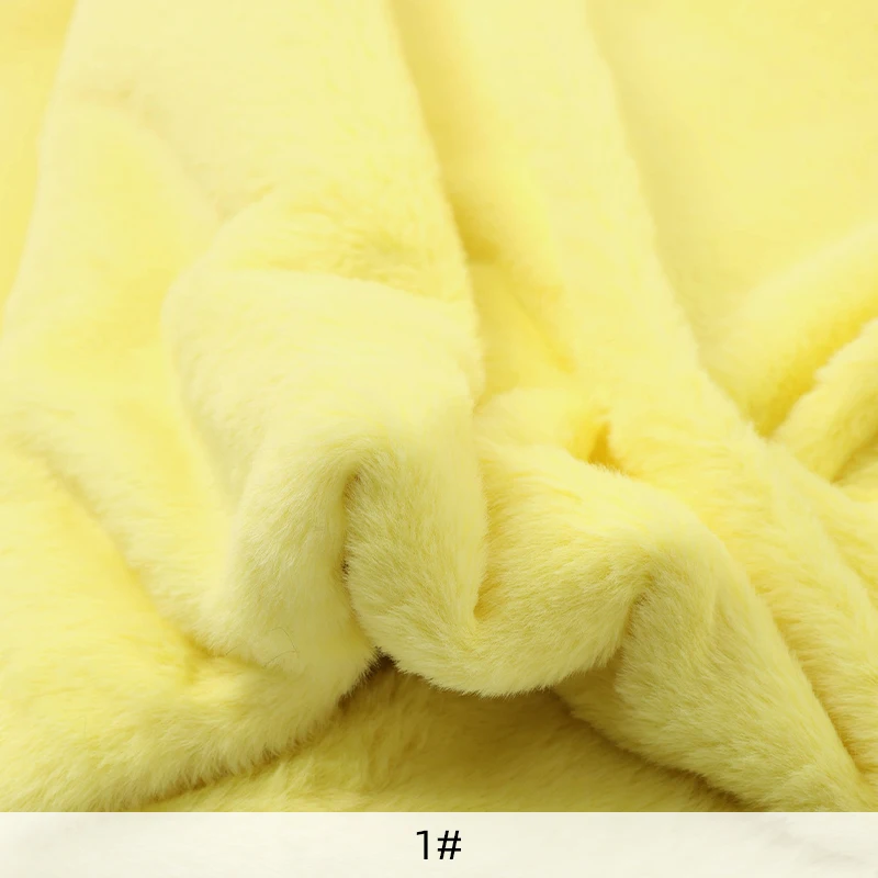 8mm Imitation Rabbit Fur Fabric Soft Short Plush For Warm Scarf, Doll,DIY Plush Toys Fabric Background Display Cloth 50x50cm/1m, image 14
