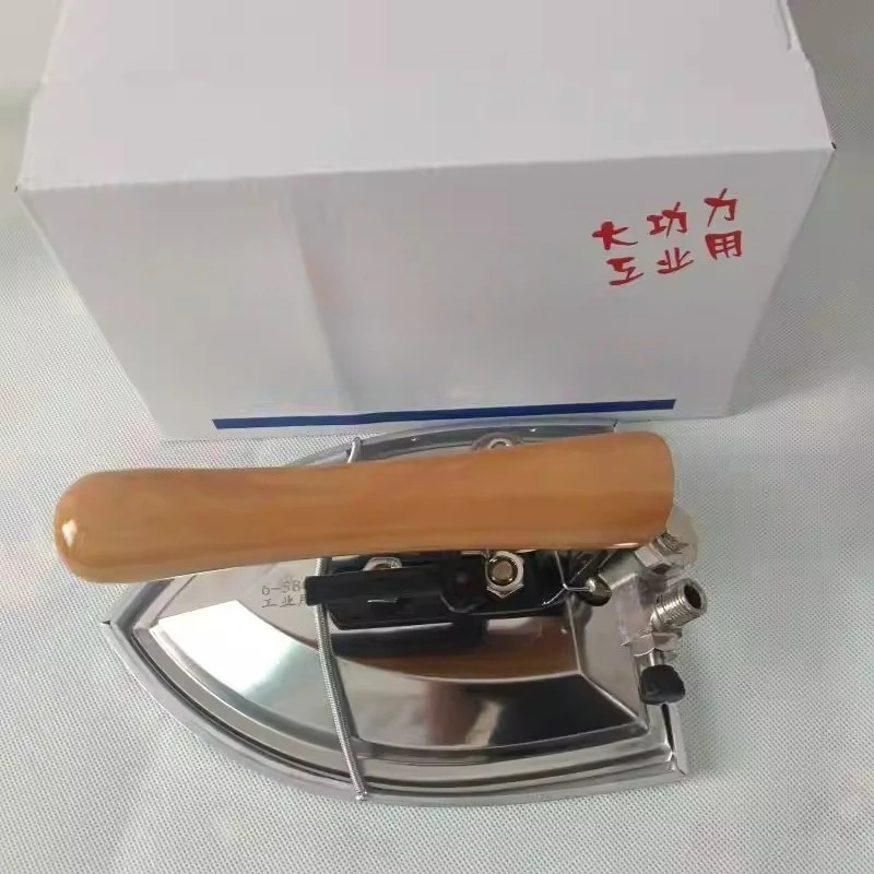 Stainless steel energy-saving steam iron Industrial full steam iron Dry cleaner Clothing factory Boiler special