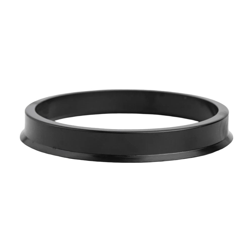 Centering Rings For T5 Hub Centering Rings Aluminum Alloy Black Color High Universality ID 72 6mm For Vehicle Wheels