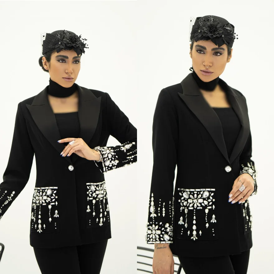Women Formal Wear Outfits - Conjunto de Terno Feminino com Blazer