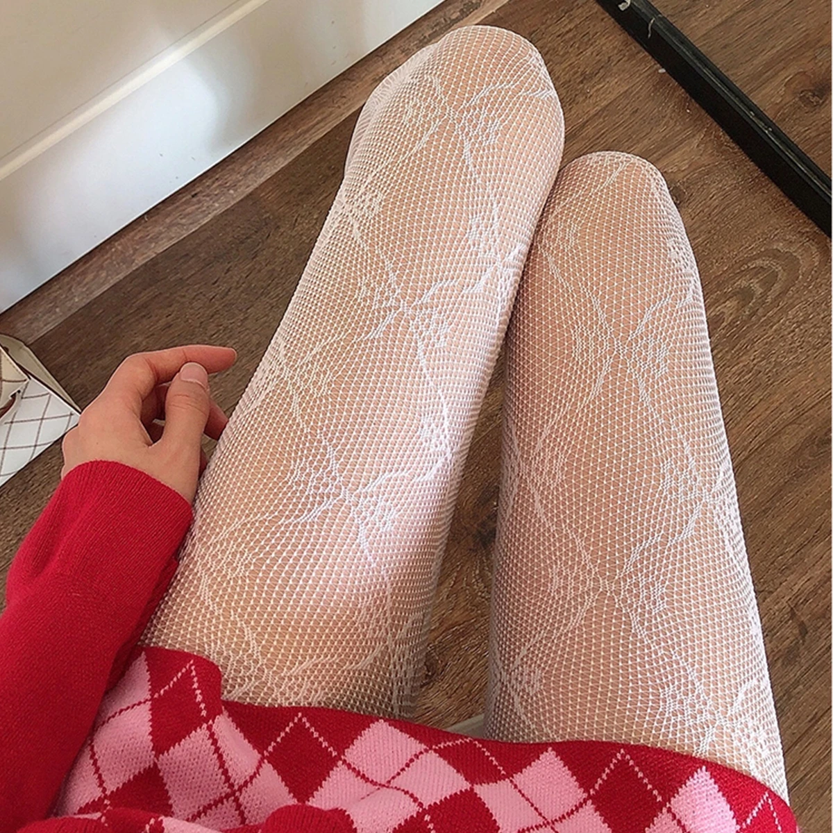 

Butterfly Fish Net Thin Events Modern Pantyhose See Through Ultra-Thin Hot Lingerie Mesh Retro Women Female Streetwear Secret