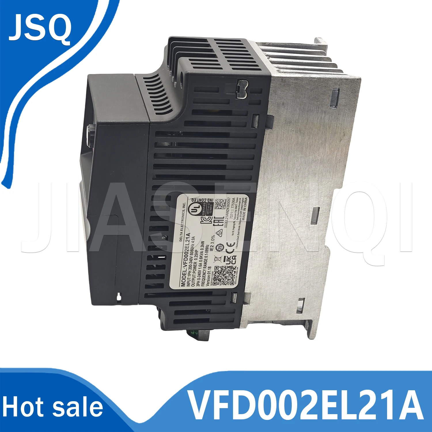 100%NEW ORIGINAL VFD002EL21A 1 Phase 220V 200W 0.25HP 1.6A 600HZ high quality