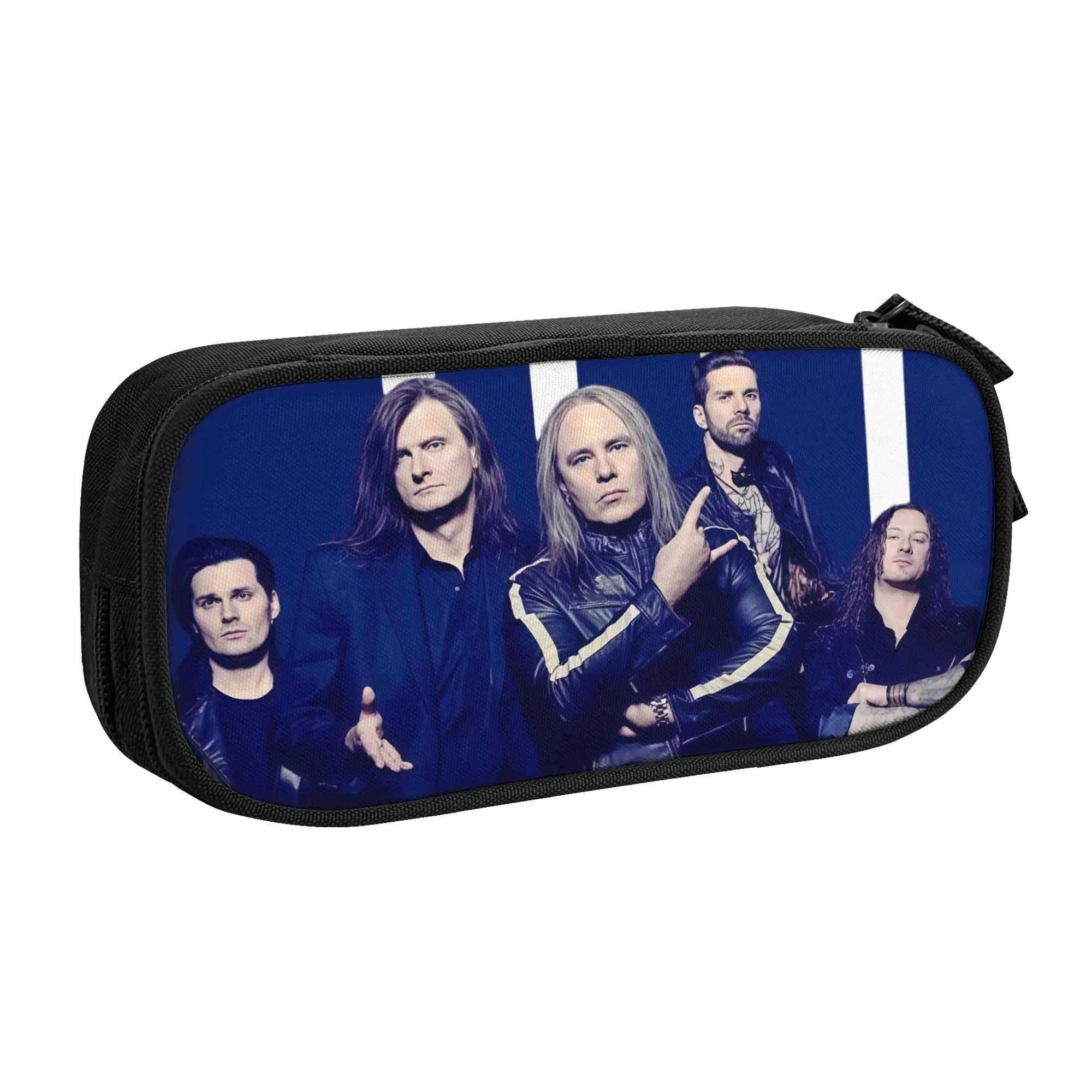 Helloween German Power Heavy Metal Band  Cute Pencil Case Girls Boys Large Capacity  Pencil Box Student School