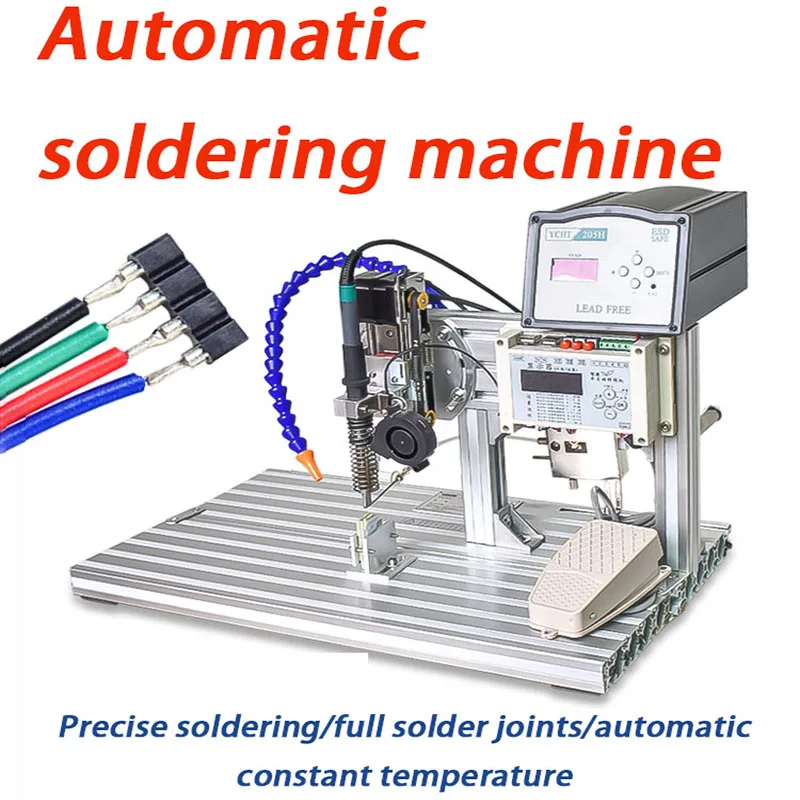 Smart soldering machine Circuit board data cable spot welding switch terminal USB small wire welding machine foot pedal