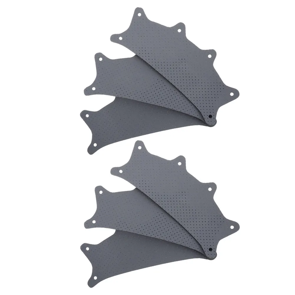 

6pcs Hat Sweatb Liner Edge Head Sweat For Men Mesh Cooling Working Absorption Washable Replaceable Accessory