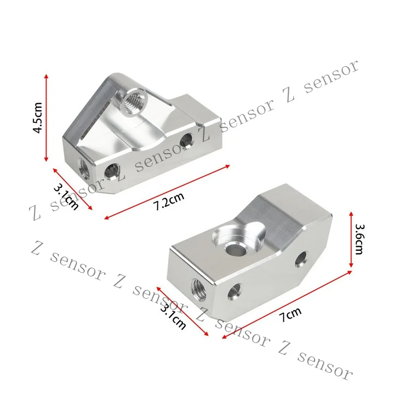 RRR+ Billet Knock Sensor Relocation Bracket Kit GM LS Gen 3 LS1 LS6 LQ4 LM7 551216