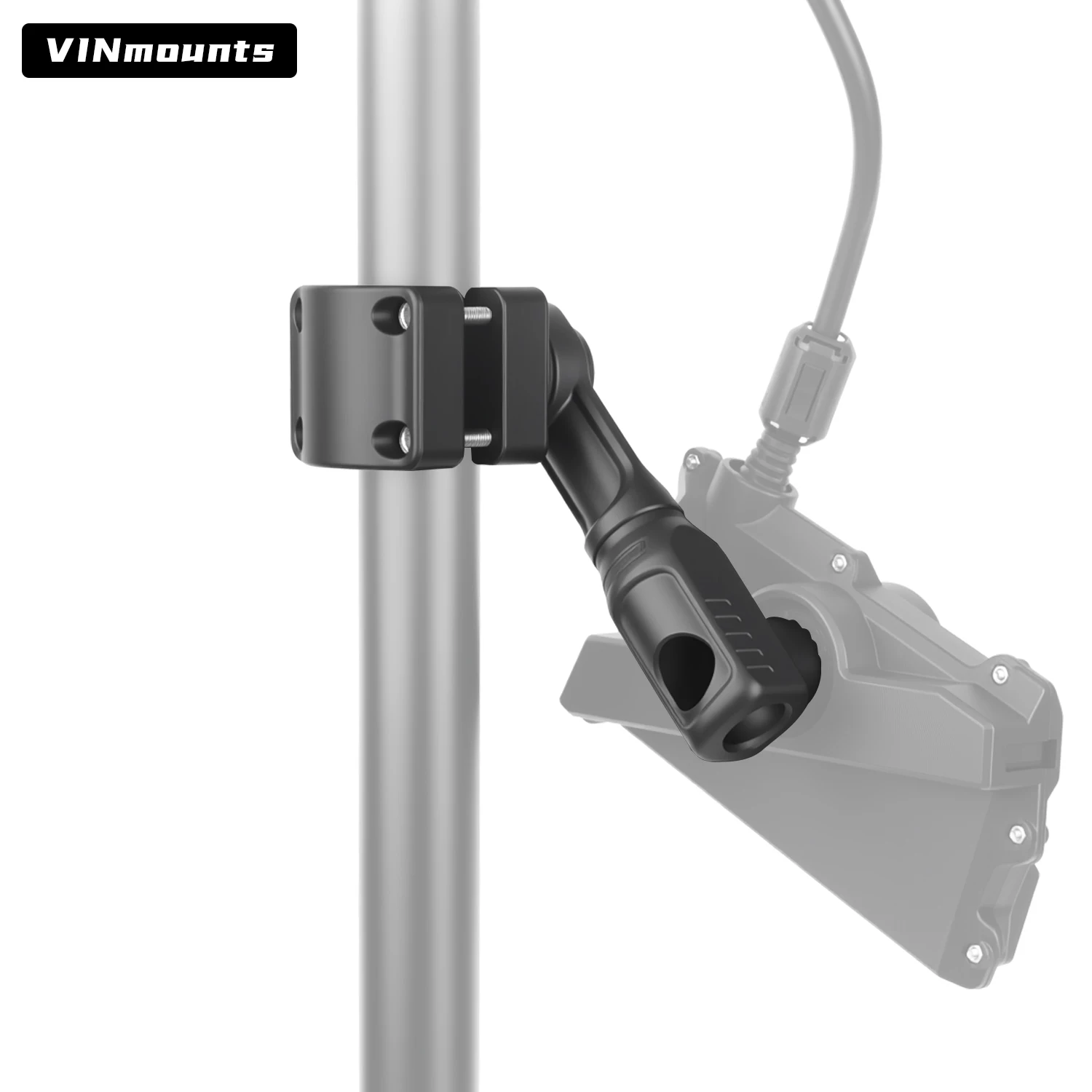 

Адаптер-кронштейн для датчика эхолота VINmounts из алюминия, подходит для Garmin Livescope LVS34, LVS32, LVS62, Lowrance ACTIVETARGET.